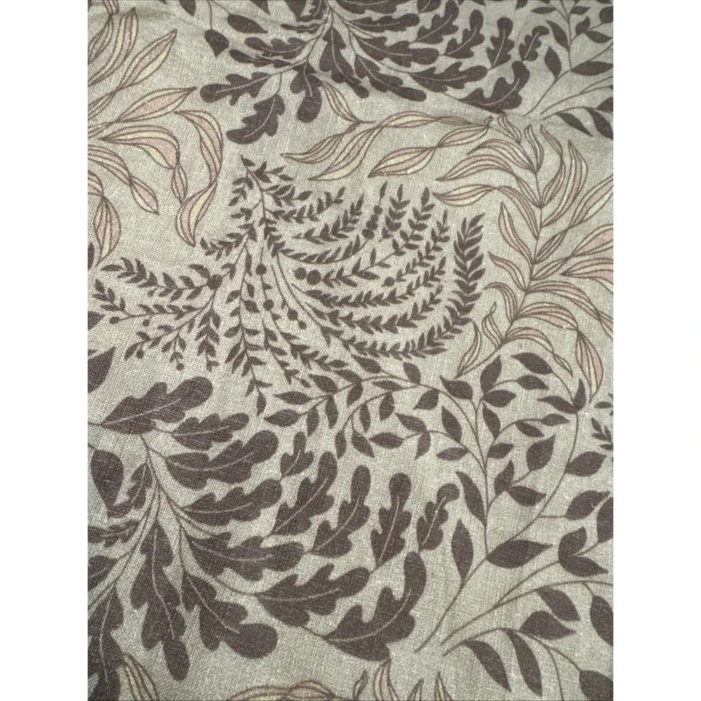 Rejuvenation Throw Pillow Cover Linen Botanical 20